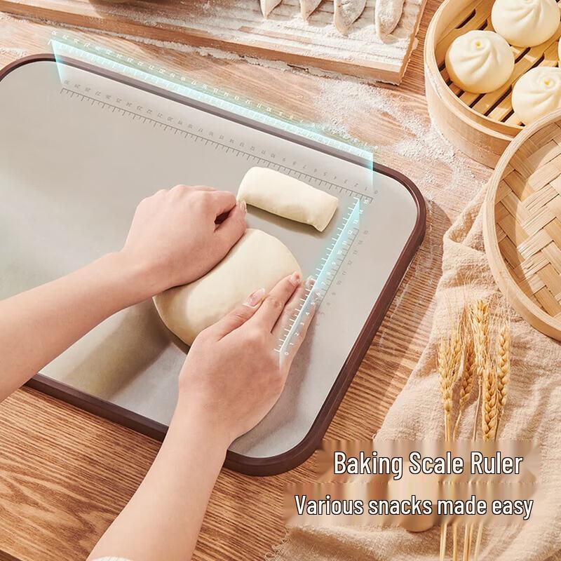 ecoco Wenge Wood & Stainless Steel Double-Sided Cutting Board