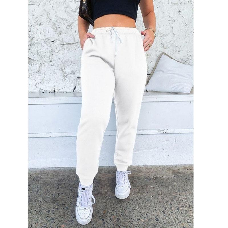Talla Grande Moda Damas Pantalones Casuales Color Puro Pantalones  Deportivos Damas Pantalones de Cintura Alta Otoño e Invierno Pantalones  Cálidos comprar a buen precio — entrega gratuita, reseñas reales con fotos  — Joom