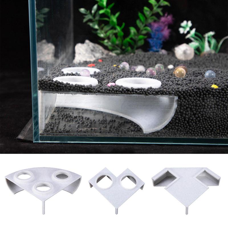 Underground Corner Tunnel for Aquarium Cave/ Fish Tank For Aquatic Pets To Breed Play AndRest Fish Tank Ornaments Viewing