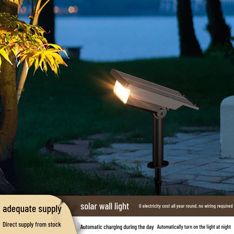 Solar LED Garden Landscape Lights, Waterproof Outdoor Lawn Stake Lights Solar Ground Stake Lights