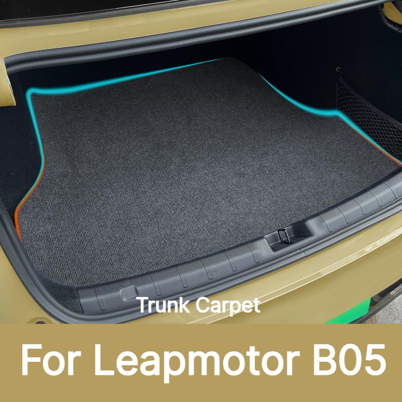 For Leapmotor B05 Lafa 5 2026 Full Surround Trunk Carpet Anti Dirt Wear Resistant Cargo Liner Mat