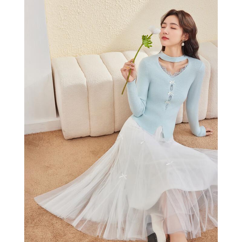 IEF Women's French Style Slim-Fit Knit Top