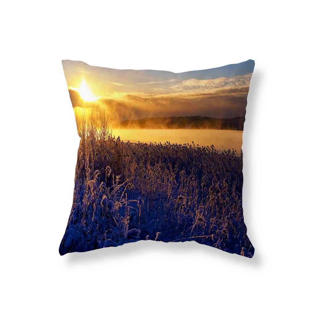 Nature Scenery Throw Pillow Covers Sofa Car Decorative Pillow Covers Chair Cushion Covers Room Aesthetics Home Decor 45x45cm