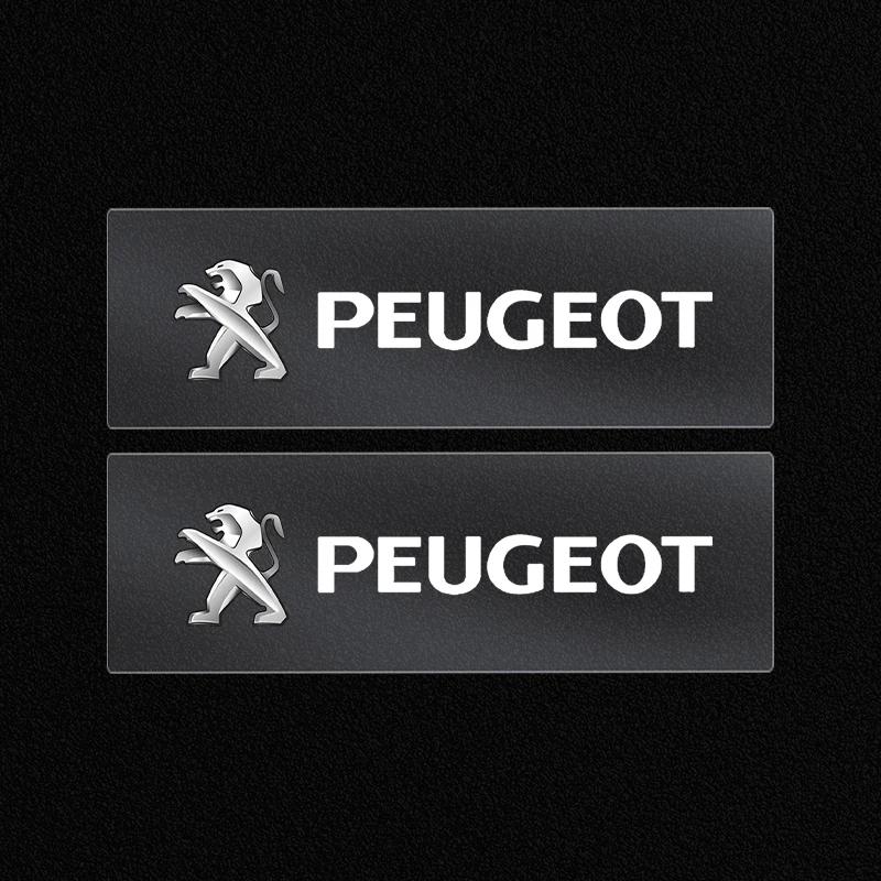 Car Sticker Fashion Car Door Handle Sticker Rearview Mirror Protective Decal Stickers For Peugeot 308 408 508 RCZ 208 3008 2008