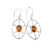 Citrine Gemstone 925 Sterling Silver Jewelry Handmade Drop/Dangle Earrings 2.00" EE-48-9