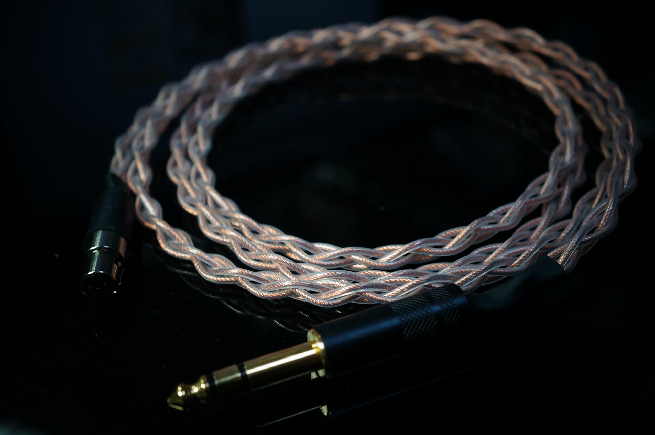 

Flagship PlusSound Exo Series Custom Cable for AKG K702, Q701, K271, K240, and K181 - Replacement Upgrade Cable