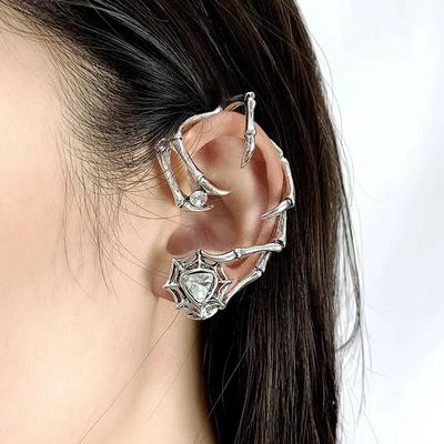1 Pezzo Orecchino Artiglio Punk Gotico Clip per Orecchio Ear Cuff Per Donne Uomini Hip-Hop Senza Foratura Clip per Orecchini Gioielli Regali