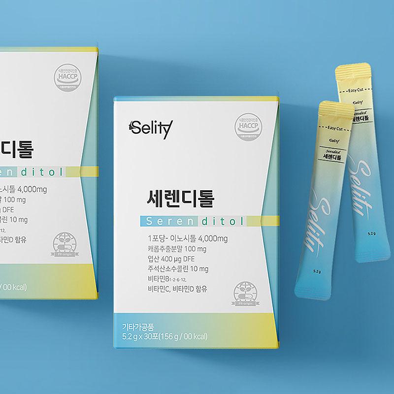 [Selity] Serenditol 5.2g X 30 Packs 1 Box 40:1 Choline Folic Acid