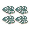 4Pcs Needle Minder Set DIY Magnet Cross Stitch Embroidery Accessories Green Leaves