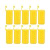 10Pcs Plastic Queen Bee Cage Durable Lightweight Queen Catcher Cage Yellow Portable Plastic Queen Cage Queen Introduction