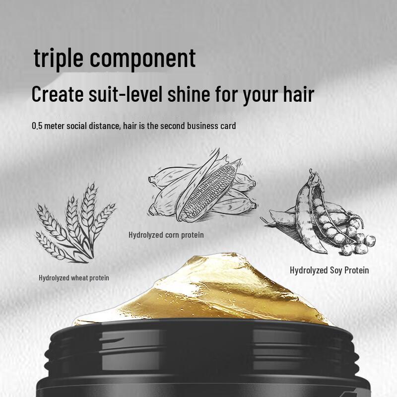 JVR Men's Brilliant Texture Hair Styling Wax