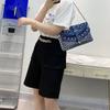 Bags Women'S Bags Woven Bags Diamond-Encrusted Denim Bags Shoulder Messenger Bags Chain Bags Hand Carry Small Square Bags