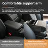 Boîte d'accoudoir de voiture Épaissir Coussin de hauteur Repose-bras Coussin avec poche Porte-gobelet pour mouchoirs Coton à mémoire de forme Support de coude Coussin de hauteur
