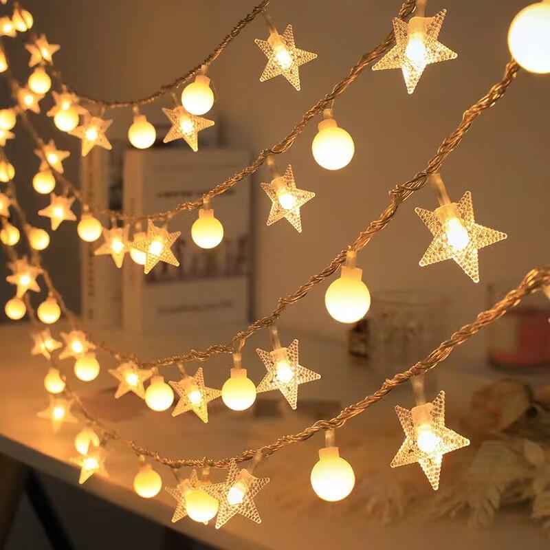 Jingyu Outdoor Solar LED String Lights