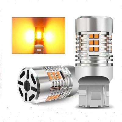 Aokyoung T20 LED Einzel-Blinklichtbirne, Neuestes kurzes Modell, Integrierte High-Fla-Verhinderung