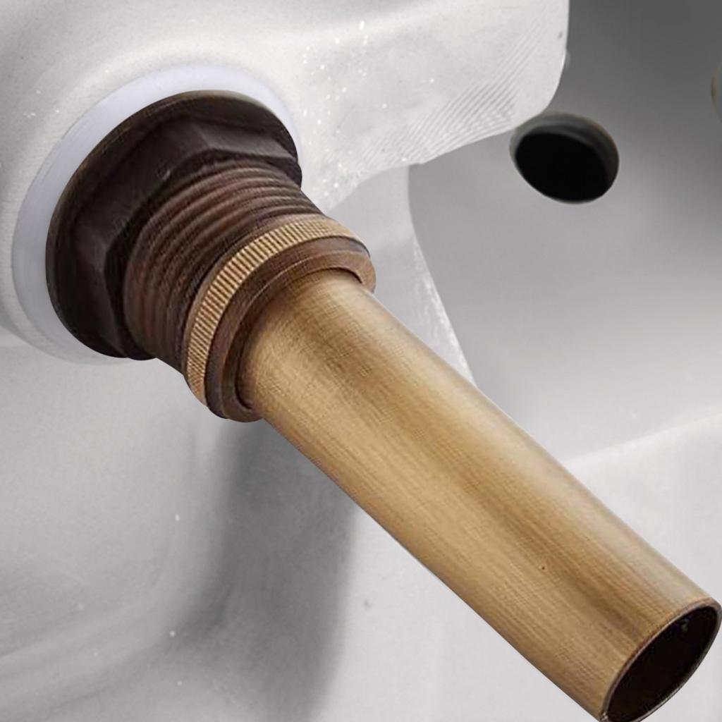 Stöpsel für Waschbecken im Antik-Stil aus Kupfer