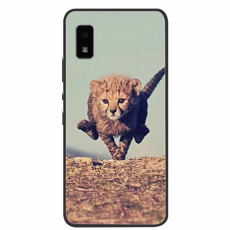 

For Sharp Aquos Wish2 Case Wish 2 Soft Silicone TPU Lovely Cats Back Covers for Sharp Aquos Wish3 Wish 3 SH-53D A302SH Protector Aquos Wish розовый