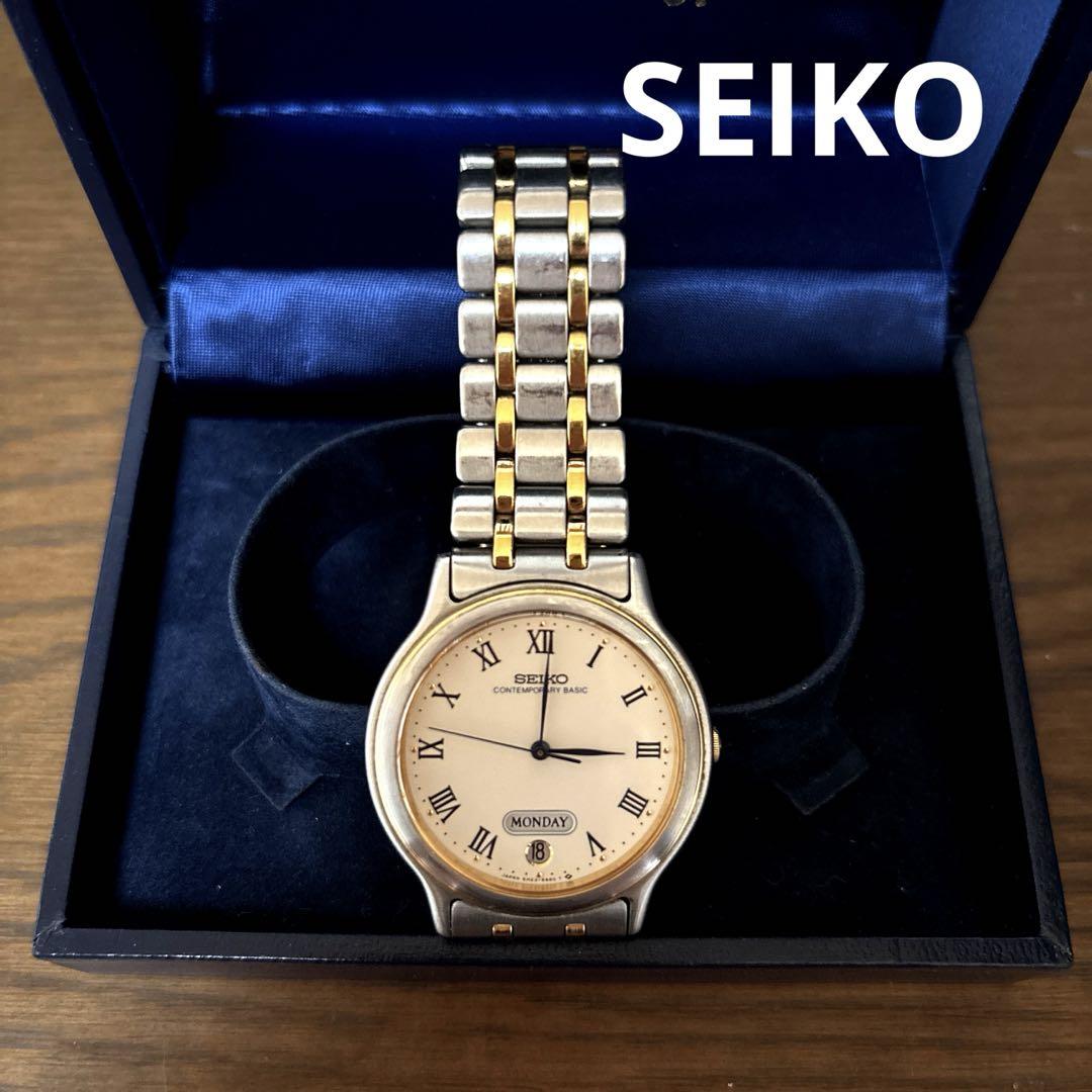

[Б/У] SEIKO contemporary basic 5H23-6B90