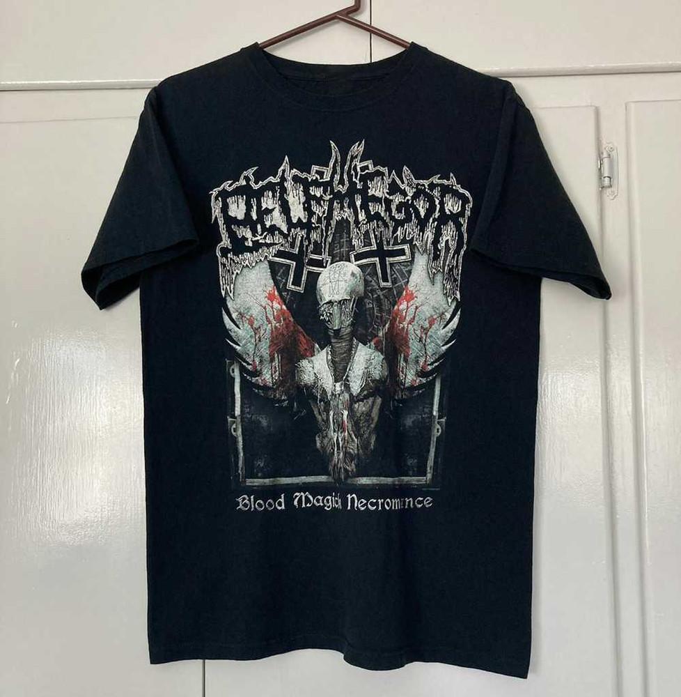 BELPHEGOR КРОВАВАЯ МАГИЯ НЕКРОМАНТИЯ Футболка Унисекс Футболка DI598 Унисекс Футболка S