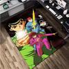 Yu Yu Hakusho  Carpet Office Decorative Carpet For Living Room Bedroom Door Mat Floor Rug Computer Chair Area Rug