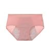 5 Pack Women's Cotton Leakproof Period Panties Middle Waist Comfortable Underwear Army Green Beige Black Dark Grey Light Grey