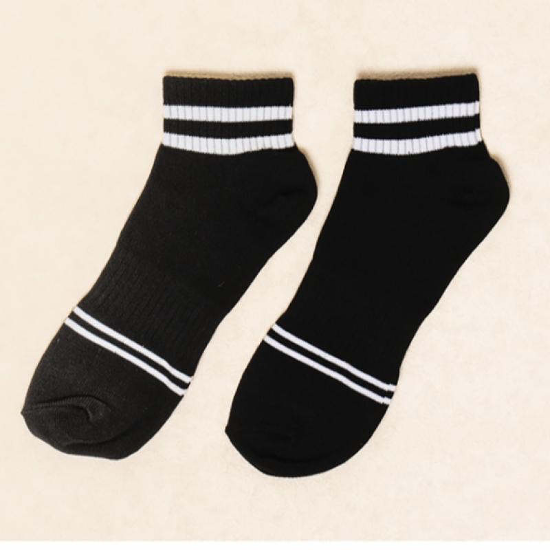 DaiSo Men S Running Short SockS Black