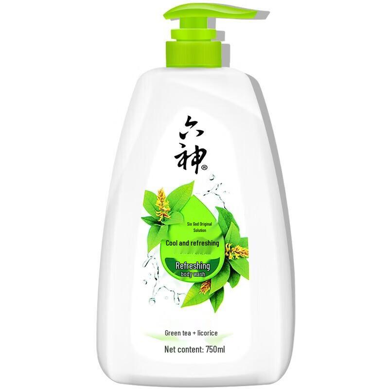 Liu Shen Kühlendes & Erfrischendes Grüner Tee Duschgel