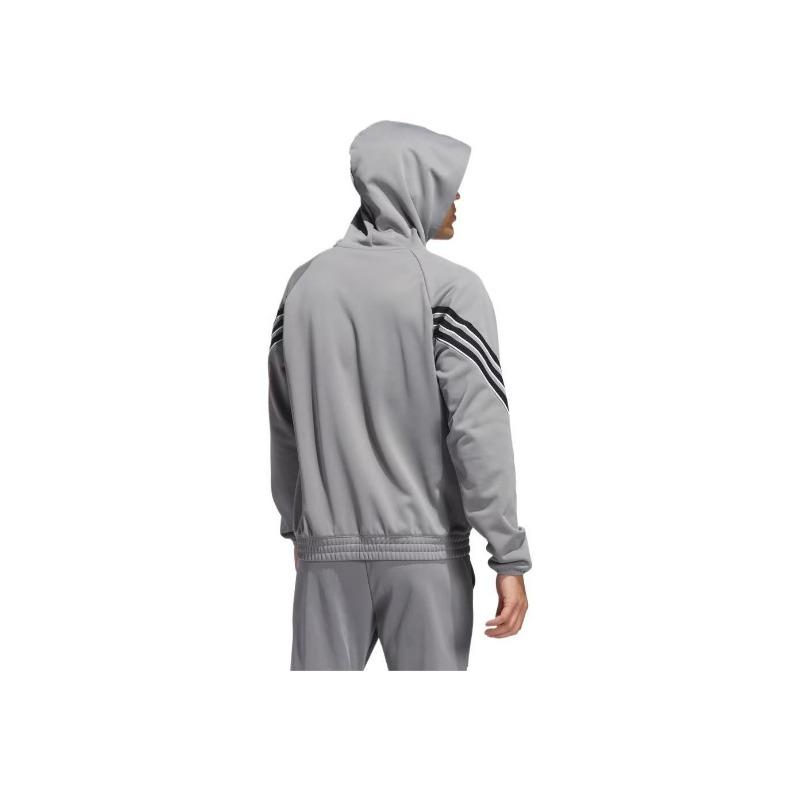 adidas Select Men's Gray Crazywarm Hooded Sweatshirt JN2492