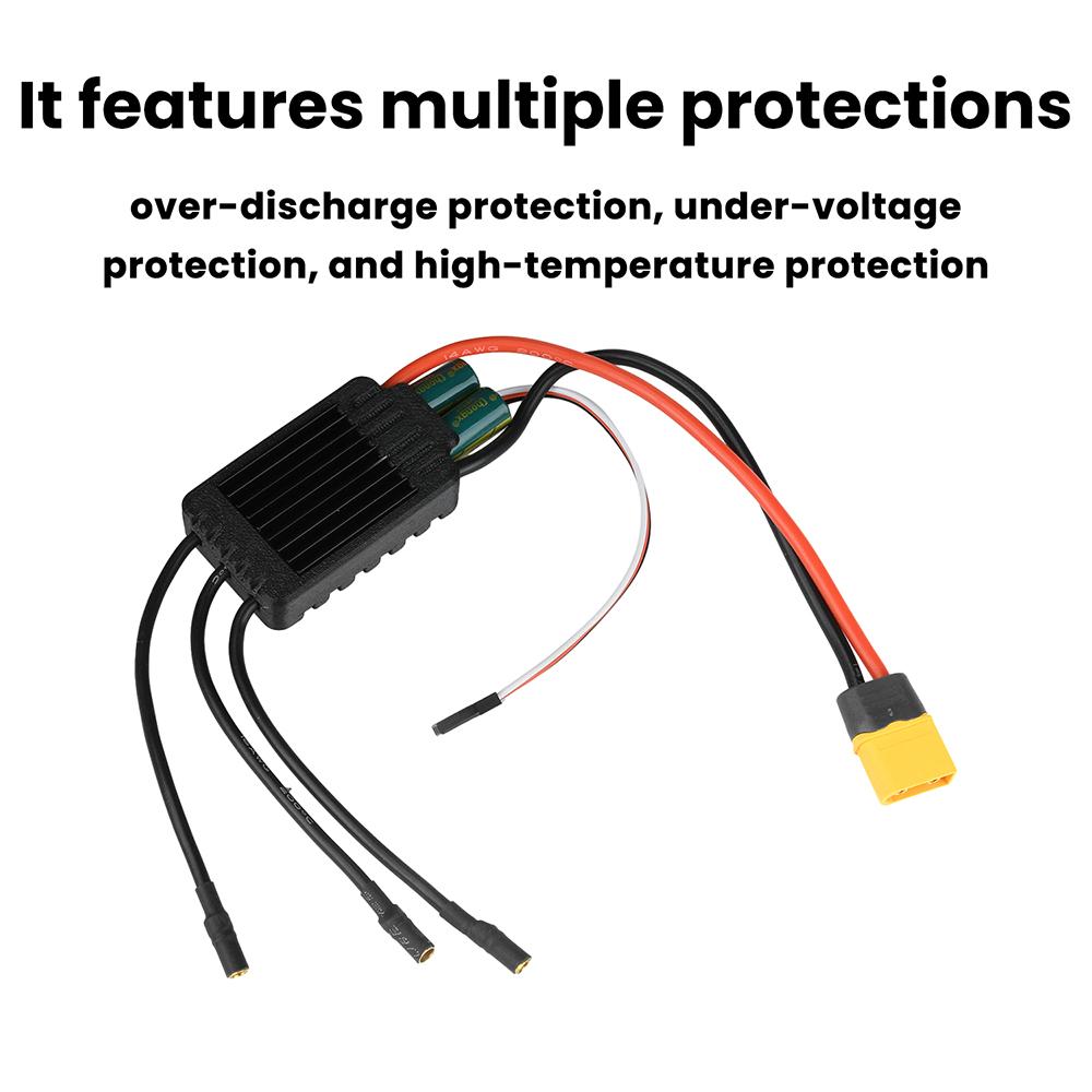 3-8S AM32 ESC Brushless Motor Controller 120A for FPV Drone RC Airplane Fixed-Wing Boat Car Motor Crawler Vehicle DIY Model