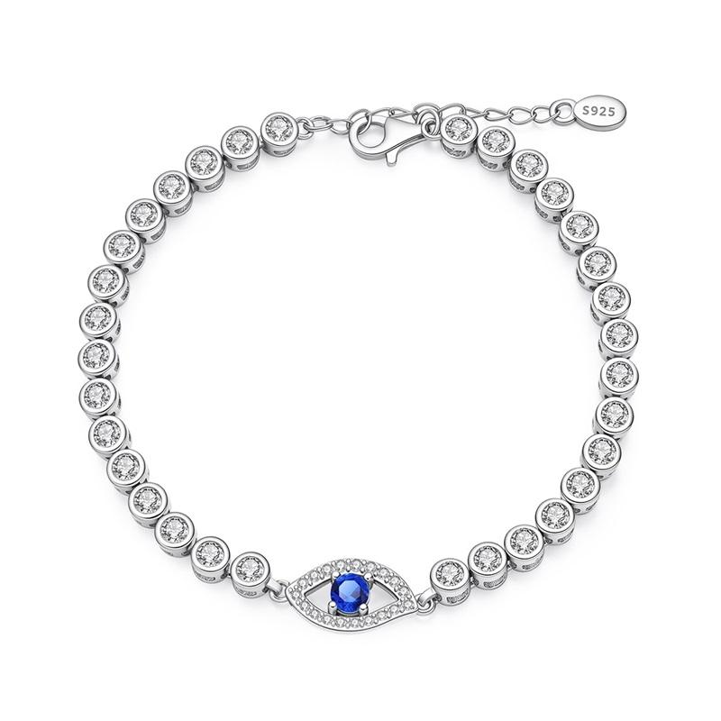 New 925 Silver Minimalist Star Zircon Bracelet Fit Fashion Women Birthday Party Jewelry Gift