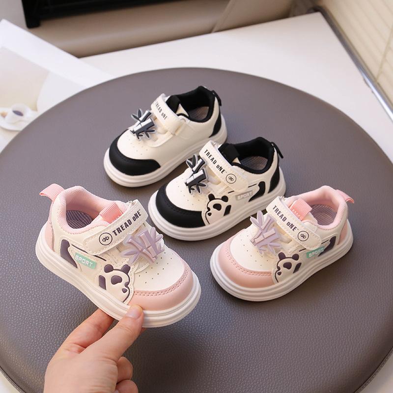 2025 autumn baby toddler shoes baby girl Korean version versatile sports shoes soft sole boy and girl baby shoes