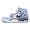 Jordan Legacy 312 High Top Vintage Basketball Shoes Men's Tranquil Gray AV3922-002(Team28-)