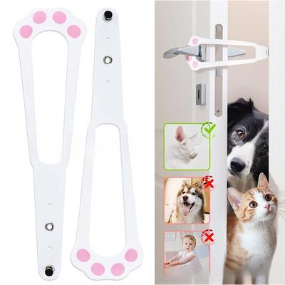Pet Latch: Dog-Proof Cat Door Holder