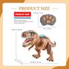 Dinosaur Toy Remote Control Electronic Walking with Lifelike Sounds Mist Dancing Action