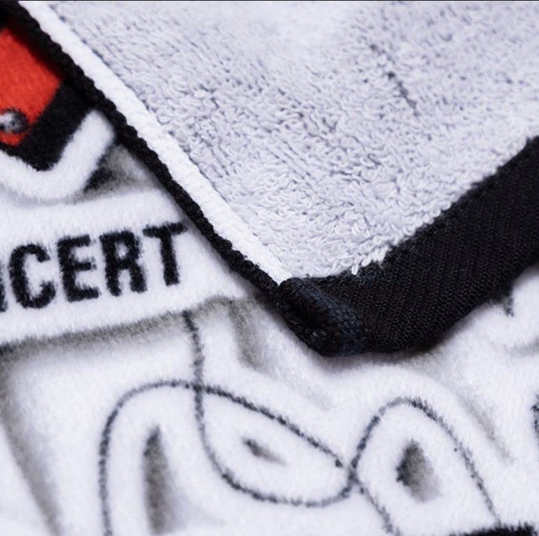 Eikichi Yazawa 2022 50th Anniversary Tour My Way Special Beach Towel (Past Tour Logos)