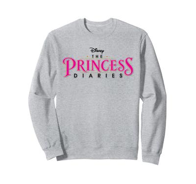 Disney Princess Diaries Official Movie Title Logo Sweatshirt