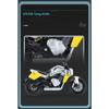 1/12 BENDA LFS700 Diecast Motorcycle Model Toy Replica with Sound & Light Birthday Gift Christmas Gift Collection Bike