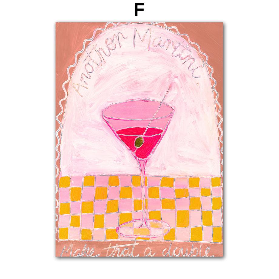 Retro Flowers Vase Gallery Colorful Funky Poster And Prints Simple Wall Art Canvas Painting Wall Pictures For Living Room Decor