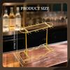 Countertop Wine Glass Holder Freestanding Desktop Goblet Rack Wine Rack for Dining Room, Kitchen, Restaurant, Home, Wine Cabinet