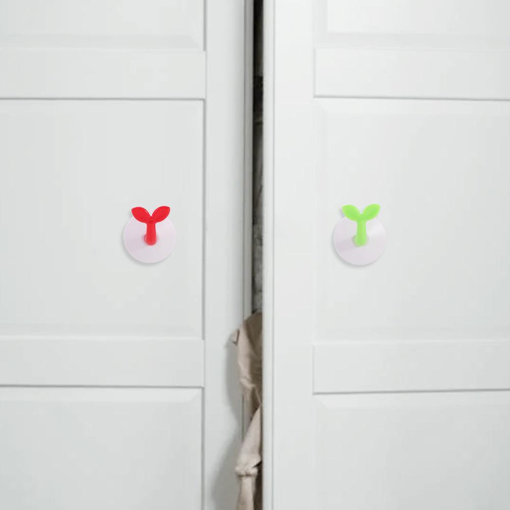3 pcs Hanger Cute Wall Hook Punch Free Towel Hanger Fixed Self Adhesive Hook  Kitchen