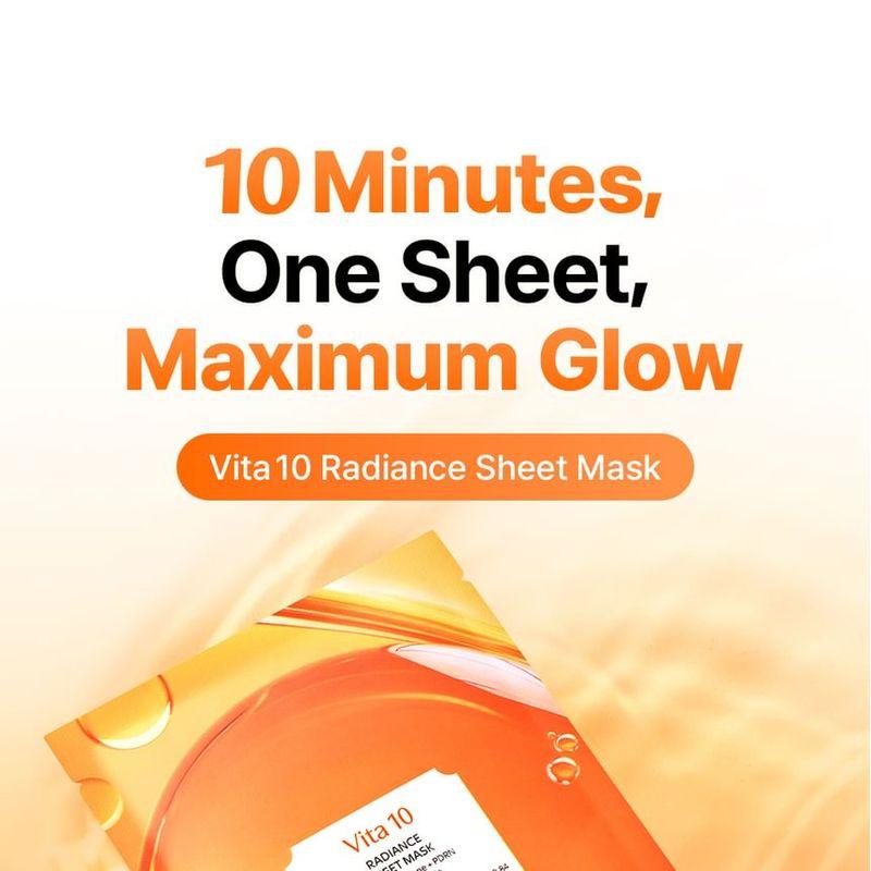 dear, klairs Vita 10 Radiance Sheet Mask Set