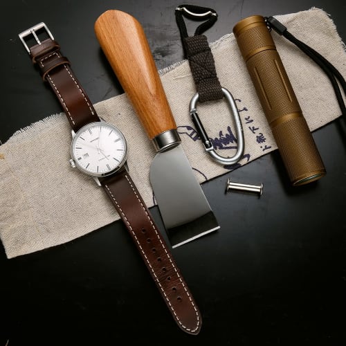 20mm Watch Band, Quick Release Replacement Watch Band, Retro Horween Leather, for Men and Women