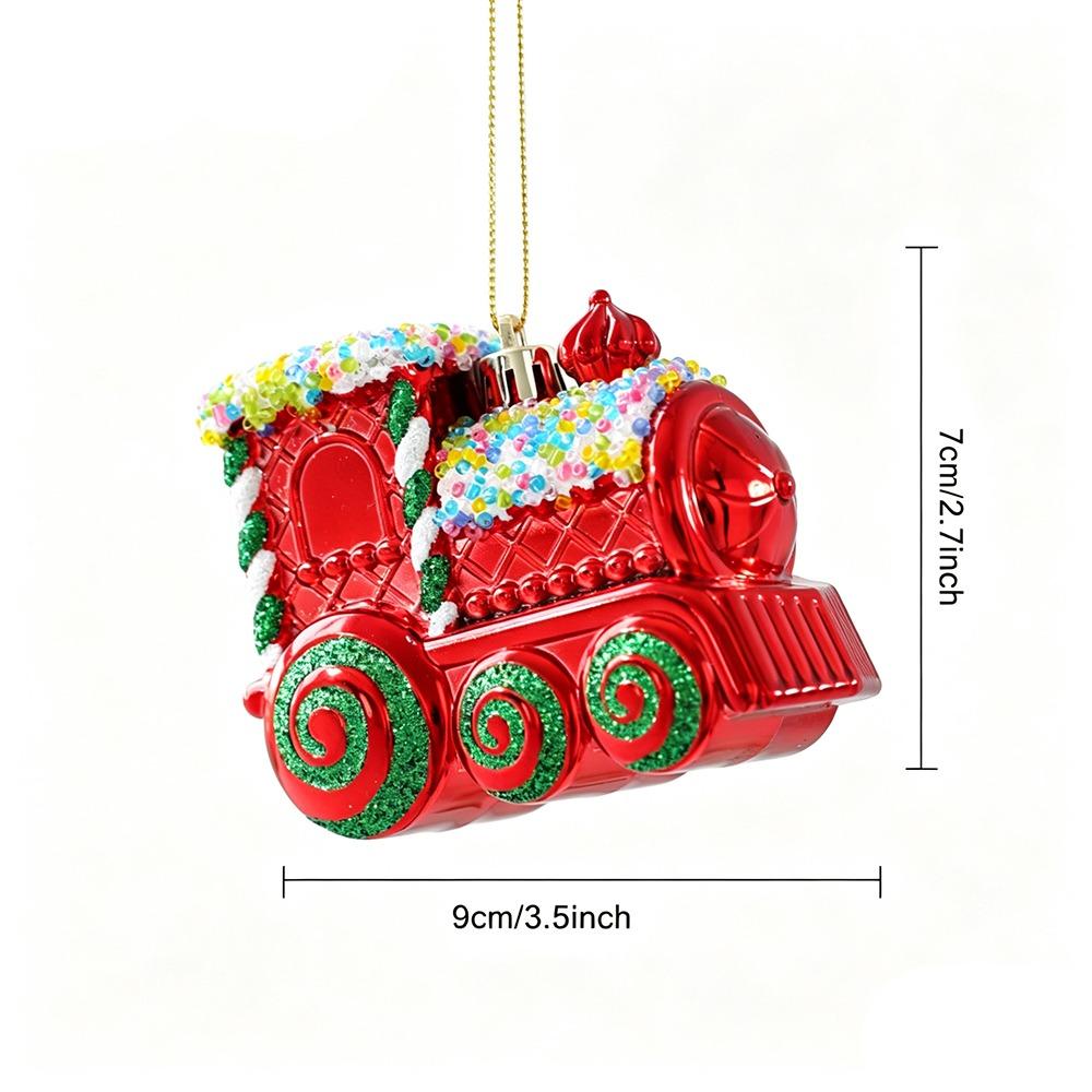 Hand-Blown Glass Hanging Ornaments Eco-Friendly Material Festive Tree Decorations Home Party Decor