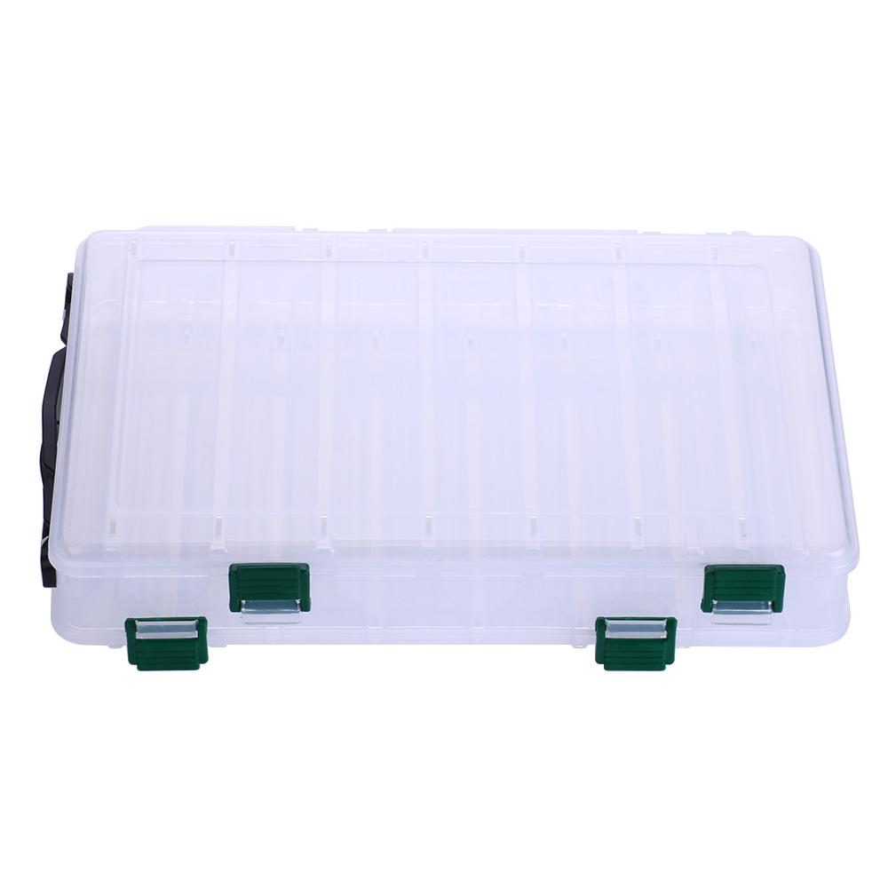 

Hengjia 1 шт., двухсторонняя коробка для приманки, стильный крючок для воблера, инструмент для рыбалки на окуня Binc