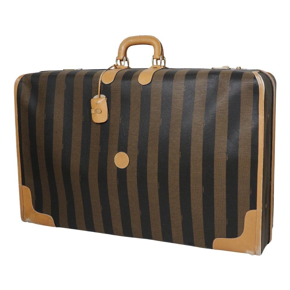 Fendi Pekan Carry Bag PVC/leather Unisex Used