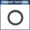 Parking Sensor Seal, Rear Parking Reverse Sensor Ring No.66206923000 for BMW 128i 2008-2013 Black, 1 Pc
