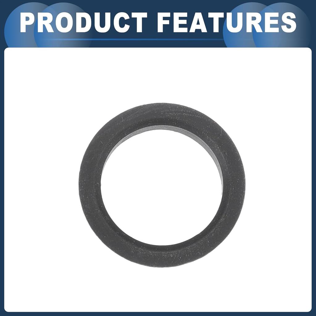 Parking Sensor Seal, Rear Parking Reverse Sensor Ring No.66206923000 for BMW 128i 2008-2013 Black, 1 Pc