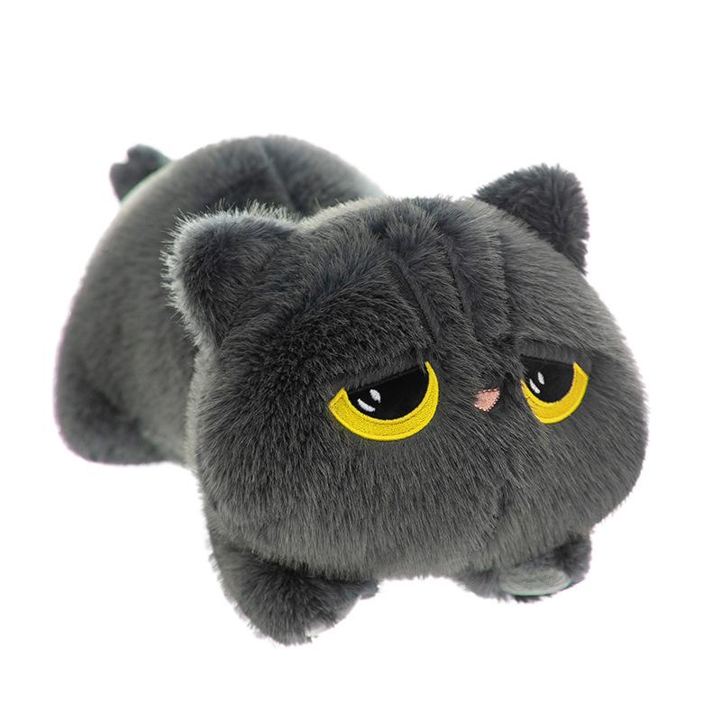 Cross-Border Long Plush Cat Pillow Doll for Girls - Cozy Comfort Bed or Leg-Clamping Toy