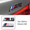 BBIW3 For BMW Thunder Edition M1 M2 M3 M4 M5 M6 M7 M8 X3M X4M X5M X6M 3D Car Body Side ABS Badge Emblem Body Rear Trunk Decor Stickers
