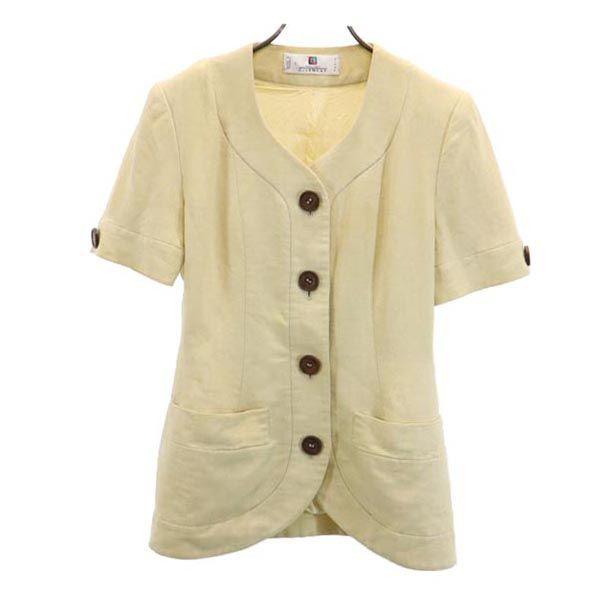 

Givenchy Сделано во Франции Короткий рукав Куртка без цвета бежевая Женская Б/у